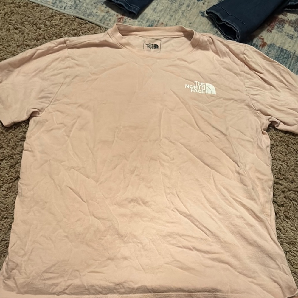 The North Face Pink Short Sleeve Tee Casual Comfort